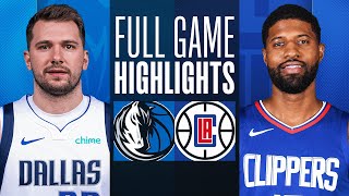 MAVERICKS at CLIPPERS  FULL GAME HIGHLIGHTS  November 25 2023 [upl. by Eph342]