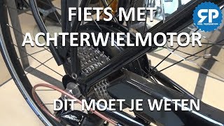 ELEKTRISCHE FIETS MET ACHTERWIELMOTOR Dit moet je weten [upl. by Bloch]