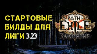 ЛУЧШИЕ СТАРТОВЫЕ БИЛДЫ ДЛЯ ЛИГИ AFFLICTION 323 [upl. by Hpseoj129]