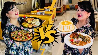 Rs 300 Vs Rs 2200 Buffet  Cheap Vs Expensive Food Challenge [upl. by Ahsenit150]