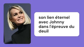 Laeticia Hallyday révèle son refuge émotionnel dans le deuil  quotJohnny demeure ma forcequot [upl. by Benedick]