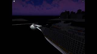 Feversham tows the Symphony of the Seas out of port [upl. by Marley873]