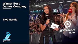 Best Games Company of gamescom 2019 THQ Nordic  gamescom awards [upl. by Hanimay990]