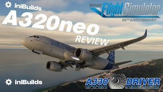 iniBuilds A320neo REVIEW  How GOOD is it REALLY  Real Airbus Pilot [upl. by Yelyab535]