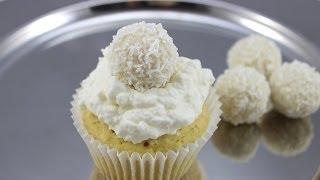 Kokos Cupcakes mit Raffaello [upl. by Dibri]