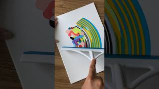 Satisfying Squeegee Art shorts artwork [upl. by Arinaid]