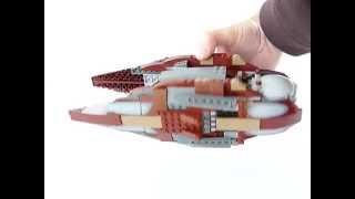 Lego 7752 Dookus Solar Sailer playability [upl. by Clarice]