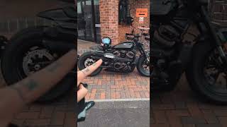 Sportster S Custom exhaust  Review  Harley Davidson  Sykes HD [upl. by Hannahs]