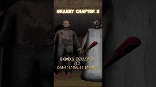 Granny Chapter 2 Door Escape in Extreme Mode 🤯 granny2 shorts shortsfeed shots trending gaming [upl. by Anasiul]