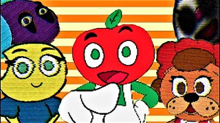 LAS AVENTURAS SINIESTRAS DEL CHICO MANZANA Y SUS AMIGOS  andys apple farm [upl. by Acino]