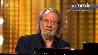 ABBAFeeling bei Willkommen bei Carmen Nebel Benny Andersson [upl. by Enialed485]