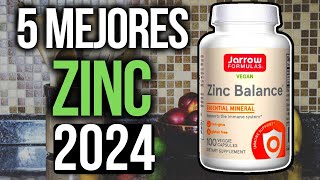 Los 5 mejores suplementos de Zinc para tomar 2024 [upl. by Akinar]