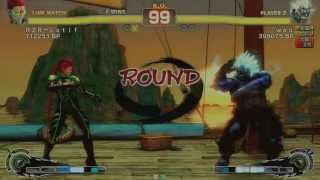 quotUNLEASH THE ONIquot SSF4 AE 2012 1st Hour Part B RZR Latif VIper vs Wao Oni [upl. by Nocaed841]