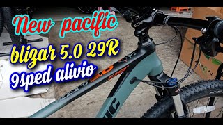 MTB PACIFIC BLIZAR 50 NEW 29R 2X9SPED SIMANO ALIVIO [upl. by Anneehs959]