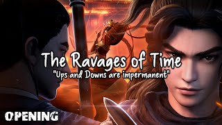 The Ravages of Time Season 1 Opening English Lyrics  Los Estragos del Tiempo Opening sub español [upl. by Esyla]