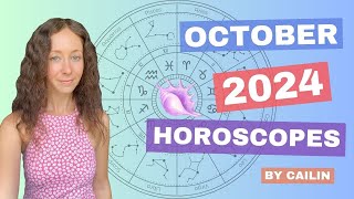 INDEPTH Octоber 2024 Horoscopes For The 12 Zodiac Signs BY CAILIN [upl. by Donnenfeld]