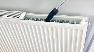 How to Remove Central Heating Cover for Cleaning  Quick amp Easy Spring Clean [upl. by Abe663]