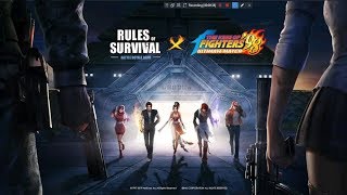 Rules OF Survival X KOF ALLSTAR TEAM UP [upl. by Rosalia42]