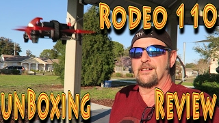 Review Walkera Rodeo 110 FPV Micro Drone Unboxing Review 02042017 [upl. by Kone911]