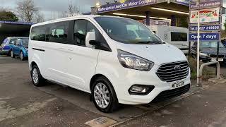 FOR SALE 2019 19 Ford Transit Tourneo 20 Custom 310 TITANIUM L2 LWB 9 SEAT Euro 6 [upl. by Wei]