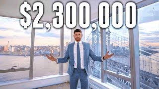 NYC Apartment Tour 23 MILLION LUXURY APARTMENT [upl. by Enyrhtac]