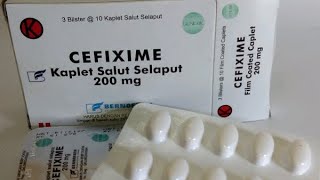 Informasi obat cefixime tryhidrate 200 mg untuk mengatasi berbagai macam infeksi bakteri [upl. by Cirederf767]