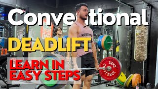 Improve Your Conventional Deadlift Easy steps Ep10 [upl. by Wymore]