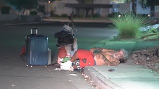 homeless in Phoenix during summer nights [upl. by Hibben]