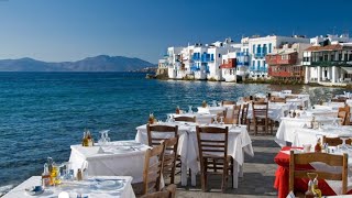 Belle Balade Dans Lîle De Mykonos Grèce [upl. by Cattima]