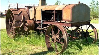 Rumely Oil Pull Model X  Classic Tractor Collection [upl. by Airalav950]