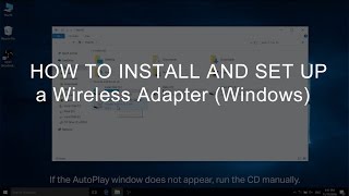 How to Install and Set Up a Wireless Adapter Windows [upl. by Suelo475]