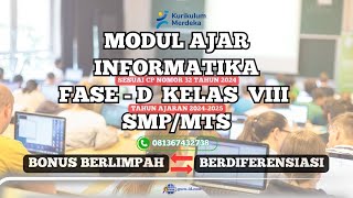 modul ajar informatika kelas VIII edisi revisi Sesuai cp 2024 [upl. by Karrah851]