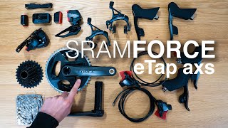 Sram Force eTap AXS NEU vs SRAM Red 12fach Schaltgruppe Tipps Gewichte amp Details deutsch [upl. by Ahs363]