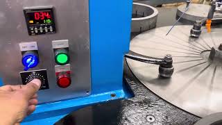 Lapmaster 24” open face lapping machine [upl. by Yenaj]