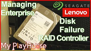 Enterprise Server Disk Failure  RAID Controller Easy FIX  1384 [upl. by Conlee]