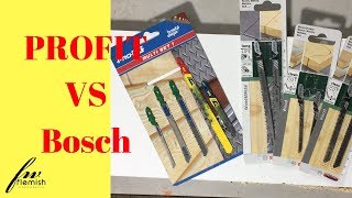 Profit VS Bosch decoupeerzaag testen [upl. by Fabien153]