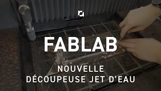 Nouvelle découpeuse jet deau [upl. by Lifton]