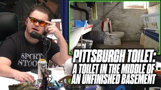 The Pittsburgh Toilet Is Probably The Wildest Home Feature Youll Ever See  The Pod [upl. by Esorrebma]