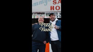 Frank Pinello meets pizza legend Al Santillo shorts pizzawithfrank nycpizza [upl. by Netsreik691]