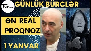 BÜRCLƏR  1 Yanvar 2024 Qoroskop ƏN REAL PROQNOZ  bürclər [upl. by Ona432]