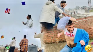 Lohri vlog 2022  flying kites on LOHRI😍  C4U [upl. by Grissel192]