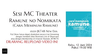 MC Lengkap Cara Meminum Ramune RnN  12 Juni 2024 TANPA LAGU [upl. by Draper]