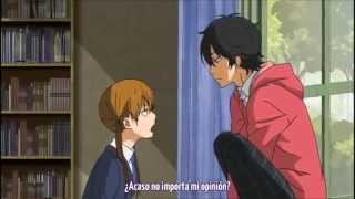 Tonari no Kaibutsukun Escena de la biblioteca [upl. by Yrok]