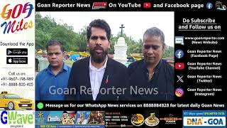 Goan ReporterNews Live MLA Viresh Borkar speaks on the feast of St Anne [upl. by Nahtanaoj]