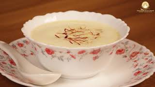 How to make Badam Soup  Almond soup  बादाम शोरबा । winter drink । बादाम की कड़ी । [upl. by Draw]