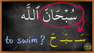 What is the meaning of سبحان الله  Arabic 101 [upl. by Leveroni417]