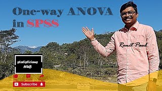 Decoding Data Oneway ANOVA Explained in SPSS [upl. by Jaynell]