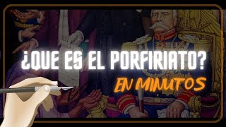 EL PORFIRIATO en minutos [upl. by Rafaello274]