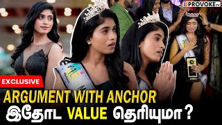 Miss Tamilnadu பட்டம் Easyயா கிடைச்சிடுச்சா 😡  Model Rithu Sara Interview  Provoke TV [upl. by Ttelrahc633]