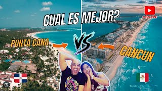 Cual es mejor Cancun o Punta Cana [upl. by Hardy]